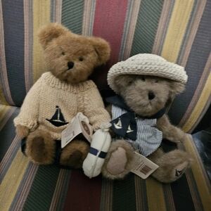 Boyd Bears Set 10" Rowen & Marina Yachtley. From The Best Dressed Collection